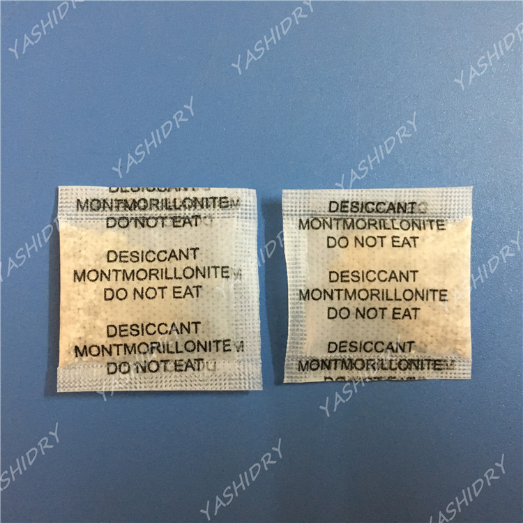 3克爱华纸蒙脱石干燥剂